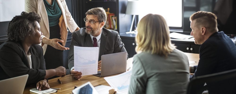 Business people in a meeting